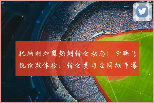 托纳利加盟热刺转会动态：今晚飞抵伦敦体检，转会费与合同细节曝光，能否赶上季前赛成焦点