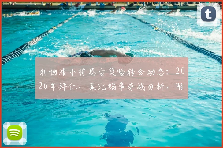 利物浦小将恩古莫哈转会动态:2026年拜仁、莱比锡争夺战分析,附球员技术特点与潜在下家评估
